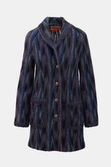 Missoni Fuzzy Shawl Collar Cardigan