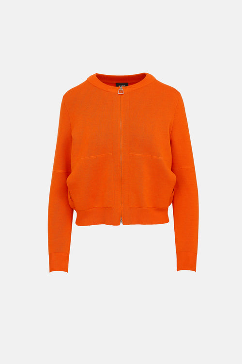 Akris Knit Zip Jacket