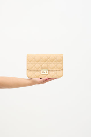 Dior 2015 Patent Cannage Miss Dior Promenade Bag
