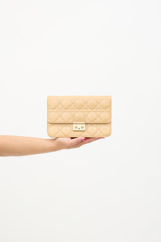 Dior 2015 Patent Cannage Miss Dior Promenade Bag