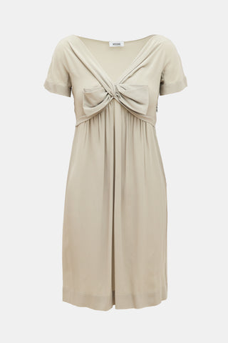 Vintage Silk Bow Dress