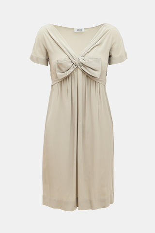 Vintage Silk Bow Dress