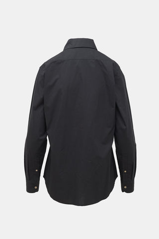 Acne Studios Poplin Tonal Logo Shirt
