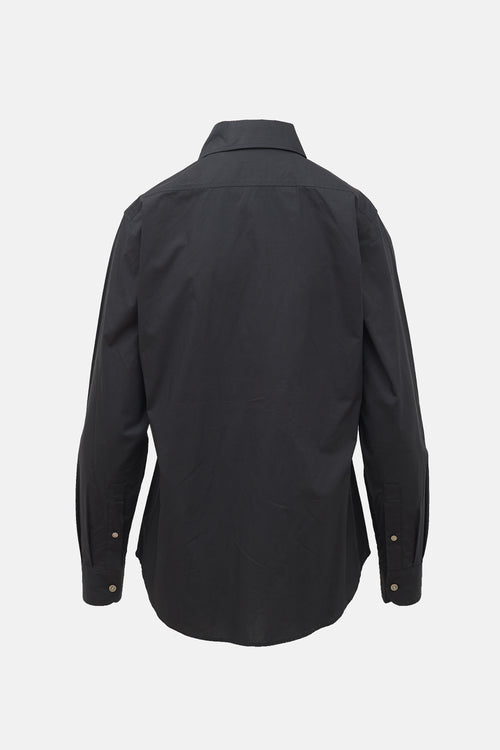 Acne Studios Poplin Tonal Logo Shirt