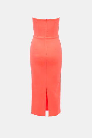 Alex Perry Strapless Sheath Dress
