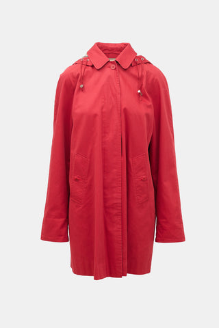 Burberry Concealed Button Jacket