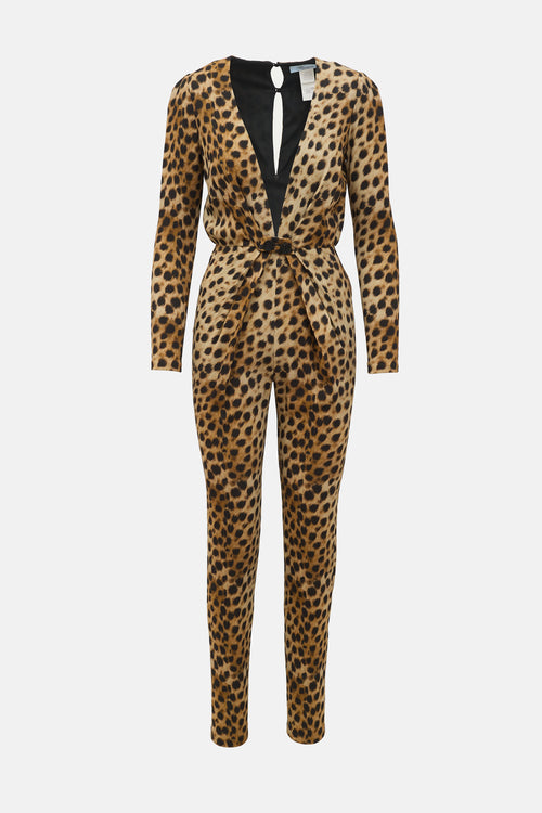 Blumarine Printed Jumpsuit
