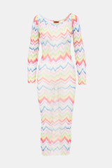 Missoni Sheer Mesh Printed Dress