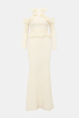 Ermanno Scervino Boucle Wool & Silk Dress