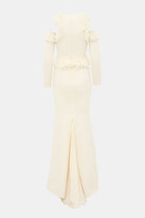 Ermanno Scervino Boucle Wool & Silk Dress