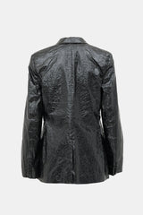 Helmut Lang Crinkled Vinyl Co-Ord Set