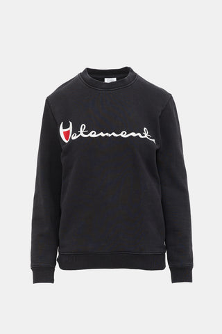Vetements SS 2016 Logo Sweatshirt