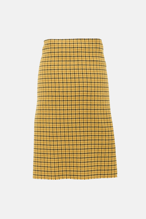 Balenciaga Pre-Fall 2018 Tweed Skirt