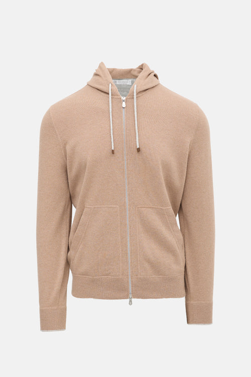 Brunello Cucinelli Cashmere Zip Hoodie
