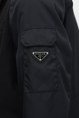 Prada 2021 Twill Nylon Hybrid Blazer