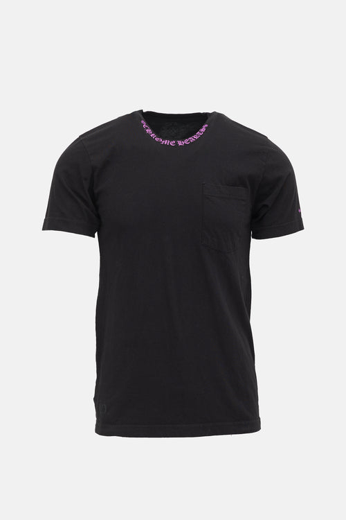 Chrome Hearts Logo Crewneck T-Shirt