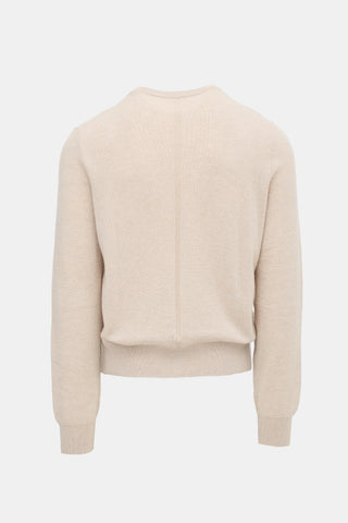 The Row Cashmere Crewneck Sweater