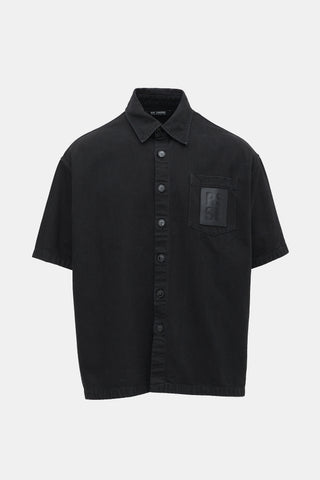 Raf Simons Oversized Denim Logo Shirt