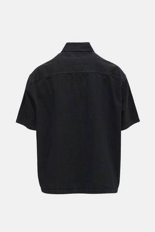 Raf Simons Oversized Denim Logo Shirt