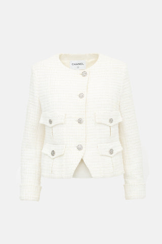 Chanel Cruise 2022 Boucle Tweed Jacket
