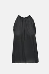 Tom Ford Silk Satin Asymmetrical Top