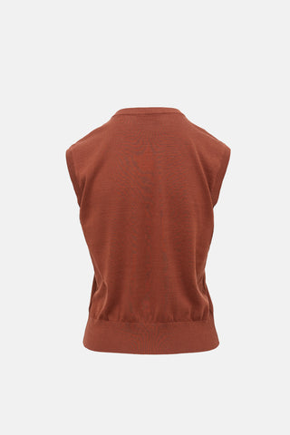 Dries Van Noten Jersey Knit Vest