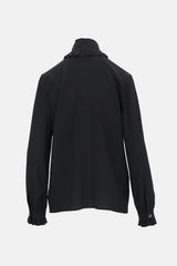 Gucci Ruffled Tie Collar Blouse