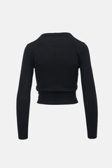 Alaïa Wool Jersey Knit Cardigan