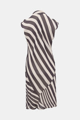 Rick Owens SS 2008 Draped Printed Dress