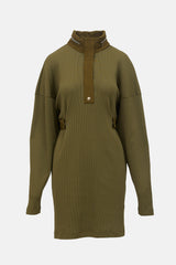 Givenchy Rib Knit Long Sleeve Dress