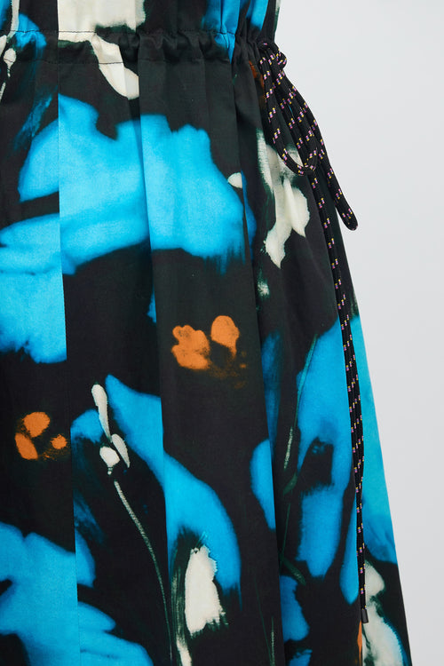 Dries Van Noten Printed Sleeveless Midi Dress