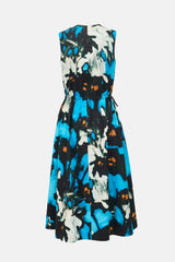Dries Van Noten Printed Sleeveless Midi Dress