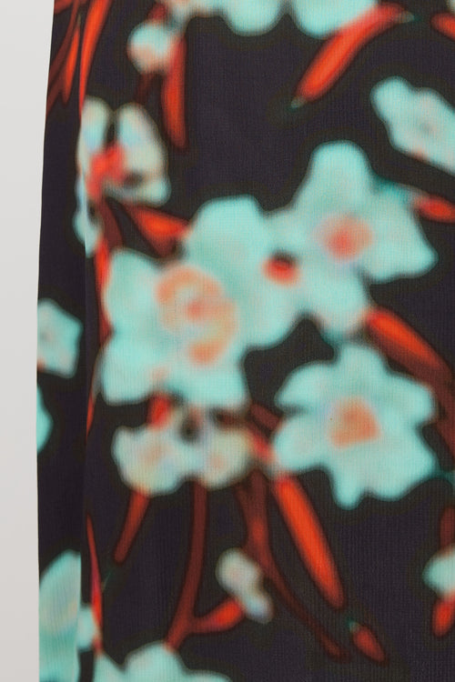 Dries Van Noten Crepon Printed Tank Dress