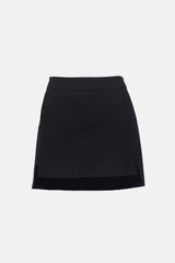 Dries Van Noten Wool Jacquard Mini Skirt