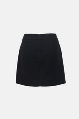 Dries Van Noten Wool Jacquard Mini Skirt