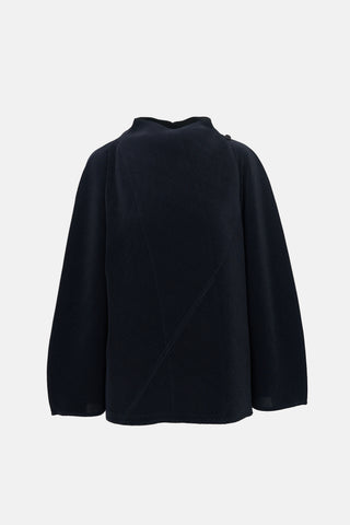 Issey Miyake Asymmetrical Plissé Shirt