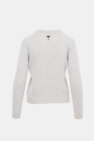 Dior Cashmere Embroidered Sweater