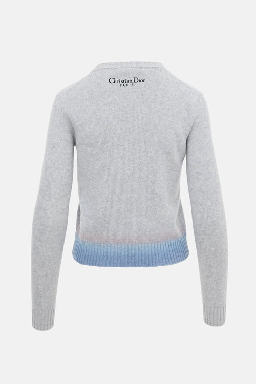 Dior Cashmere Embroidered Sweater