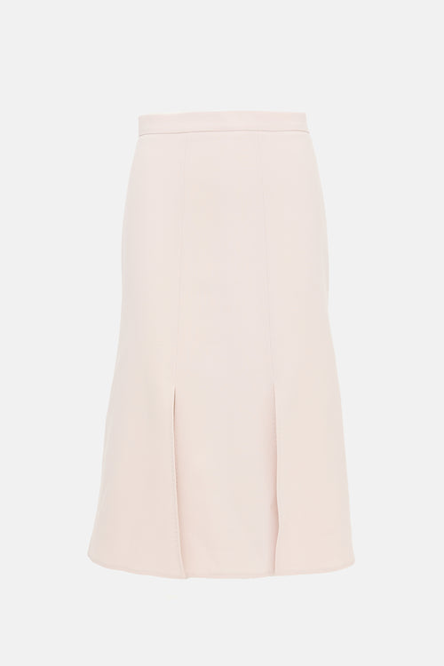 Max Mara Wool Road Midi Skirt