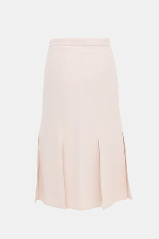 Max Mara Wool Road Midi Skirt