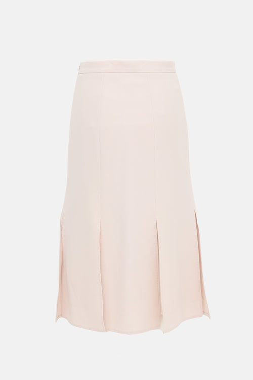 Max Mara Wool Road Midi Skirt