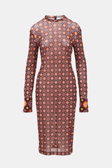 Givenchy Mesh Printed Dress
