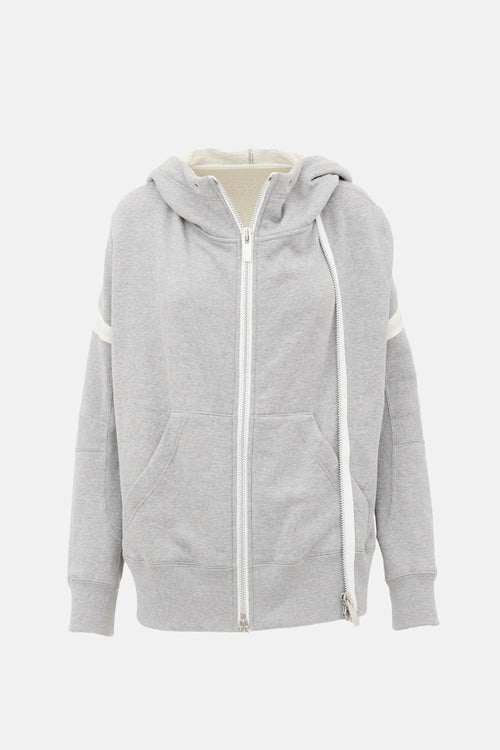 Sacai Double Zip Hoodie