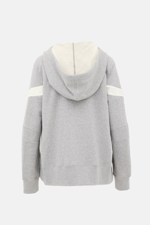 Sacai Double Zip Hoodie