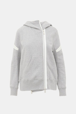 Sacai Double Zip Hoodie