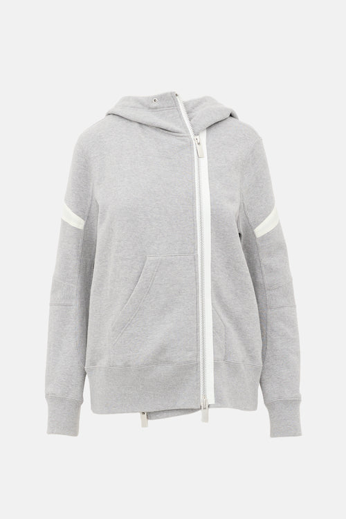 Sacai Double Zip Hoodie