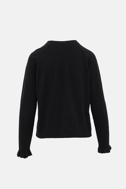 Lafayette 148 Cashmere Embellished Sweater
