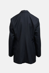 Auralee Wool Pinstripe Blazer