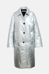 Dries Van Noten FW 2022 Metallic Rinks Coat