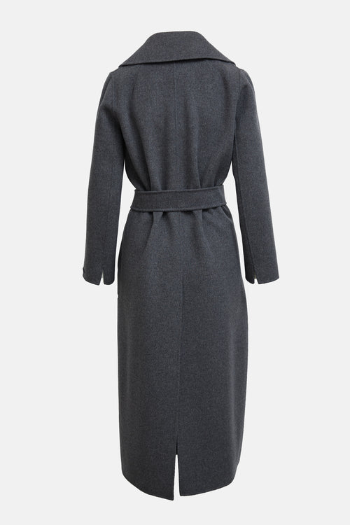 Max Mara S Wool Belted Coat Coat